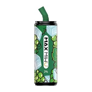 Max Mi wu Coca-Cola Lata Desechable E-cigs 3600 Puffs - Juicy-green-grapes