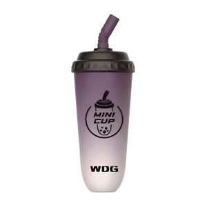 WDG Cigarrillos electrónicos desechables Mini Cup 5000 Puffs - Jugo de grosella negra