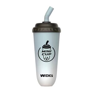 WDG Cigarrillos electrónicos desechables Mini Cup 5000 Puffs - Agua helada