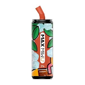 Max Mi wu Coca-Cola Lata Desechable E-cigs 3600 Puffs - Lemon-blacktea