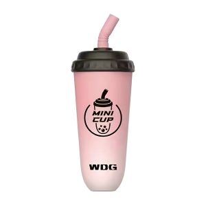 WDG Cigarrillos electrónicos desechables Mini Cup 5000 Puffs - Peach-soda