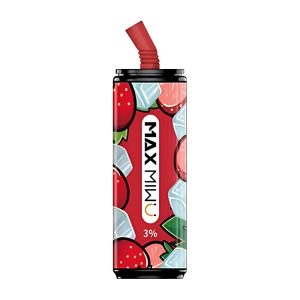 Max Mi wu Coca-Cola Lata Desechable E-cigs 3600 Puffs - Vitality-fresa