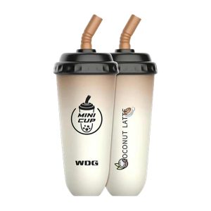 WDG Mini Cup Vape Desechable 5000 Puffs - Latte De Coco