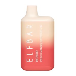 ELF BAR Vape desechable BC 5000 Puffs - Melocotón Mango Sandía