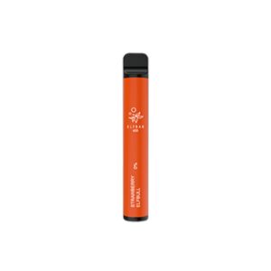 ELF BAR 600 Disposable 600 bocanadas Elfbull Strawberry