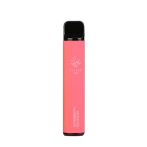 ELF BAR 1500 Disposable Strawberry Ice Cream 1500 bocanadas 850mAh