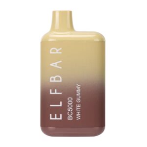 ELF BAR BC5000 Disposable White Gummy 5000 bocanadas