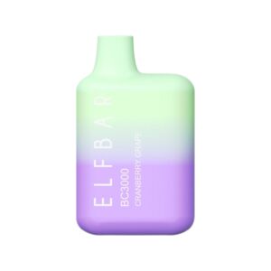 ELF BAR BC3000 Disposable Cranberry Grape 3000 bocanadas