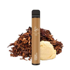 ELF BAR 1500 Disposable Cream Tobacco 1500 bocanadas 850mAh