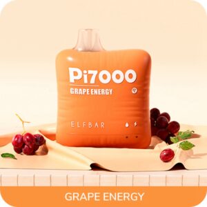 ELF BAR PI7000 Disposable Grape Energy 7000 bocanadas