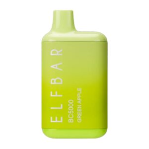 ELF BAR BC5000 Disposable Green Apple 5000 bocanadas 650mAh