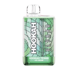ELF BAR Hookah TE5000 Disposable 5000 bocanadas Ice Cream 13,5ml