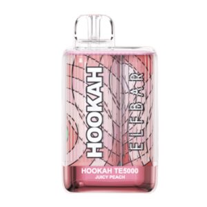 ELF BAR Hookah TE5000 Disposable Juicy Peach 5000 bocanadas