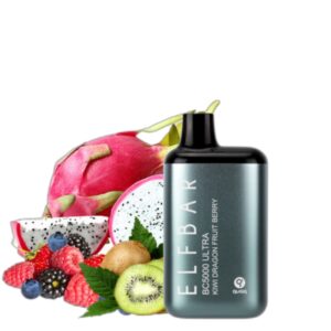 ELF BAR BC5000 Ultra Disposable Kiwi Dragon Fruit Berry 5000 bocanadas 13ml