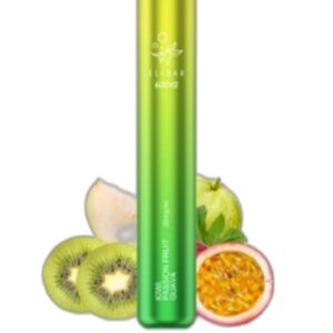 ELF BAR 600V2 Disposable Kiwi Passion Fruit Guava 600 bocanadas 550mAh