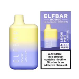 ELF BAR BC4000 Disposable 4000 bocanadas Lemon Mint 650mAh