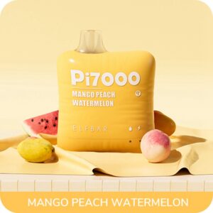 ELF BAR PI7000 Disposable 7000 bocanadas Mango Peach Watermelon