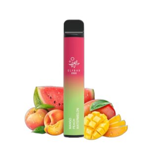 ELF BAR 2000 Disposable Mango Peach Watermelon 2000 bocanadas