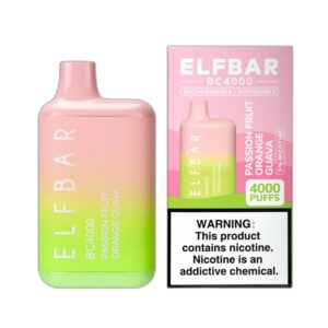 ELF BAR BC4000 Disposable Passion Fruit Orange Guava 4000 bocanadas