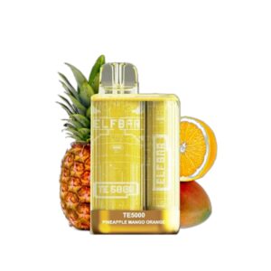ELF BAR TE5000 Disposable Pineapple Mango Orange 5000 bocanadas