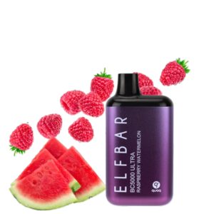 ELF BAR BC5000 Ultra Disposable Raspberry Watermelon 5000 bocanadas
