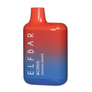 ELF BAR BC3500 Disposable 3500 bocanadas Sakura Grape 650mAh