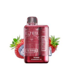 ELF BAR TE5000 Disposable 5000 bocanadas Strawberry Ice
